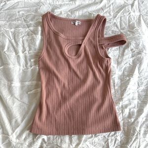 Reformation Lionel Women’s Top Size Small Dusty Rose